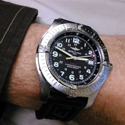 breitling colt quartz ii a74380|breitling 44mm colt review.